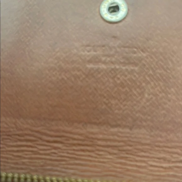 Louis Vuitton  Authentic Monogram Porte Monnaie Credit Long Wallet 1989 Minty - Picture 2 of 12